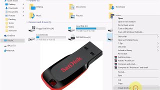 Shortcut Key to Open USB Pen Drive in Windows Pc & Laptop