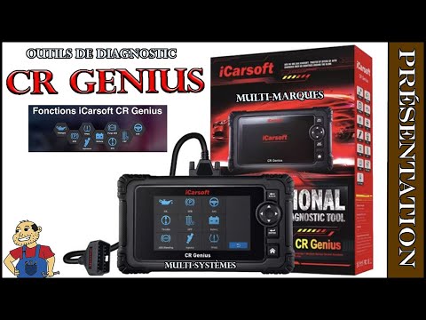 French 18.9M Views Mechanic’s Pick: iCarsoft CR Genius – Professional Car Diagnostics for Everyone