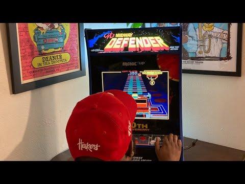 Arcade 1Up Defender partycade first look.