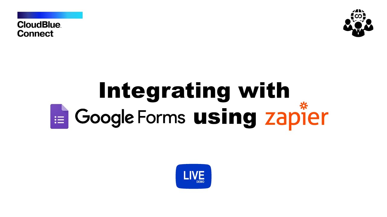 CloudBlue Connect to Google Forms integration using Zapier