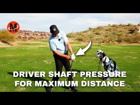 Driver Shaft Pressure for Maximum Distance