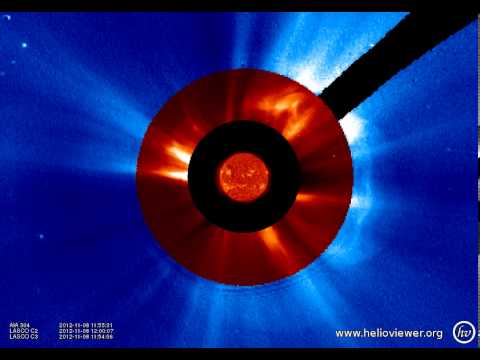 FARSIDE ERUPTION 2012-11-08 06:00:07 - 2012-11-08 17:56:43 UTC)