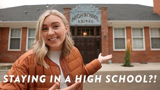 I Rented a HIGH SCHOOL on Airbnb
