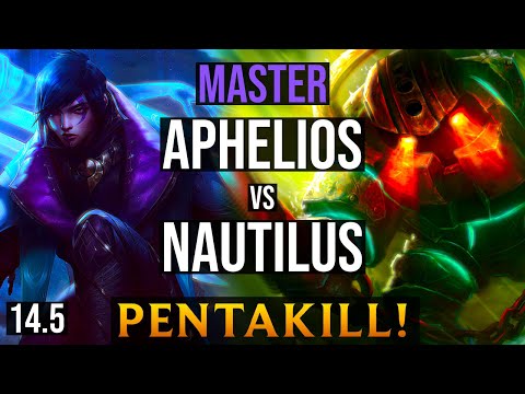 APHELIOS Bot vs NAUTILUS | BR Master - Patch 14.5