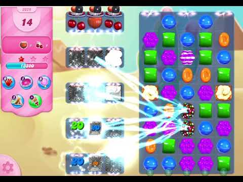 Candy Crush Saga Level 3029 NO BOOSTERS