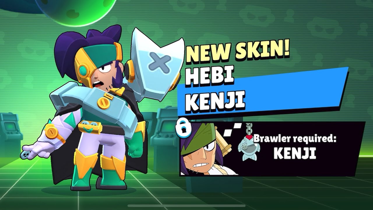 HEBI KENJI LEGENDARY NEW BRAWLER🔥 BRAWL STARS NEW UPDATE🎁🎁