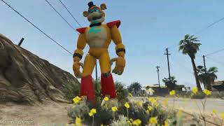 GTA 5 Mods FNAF Stylized Molten Freddy - GTA 5 Mods Website