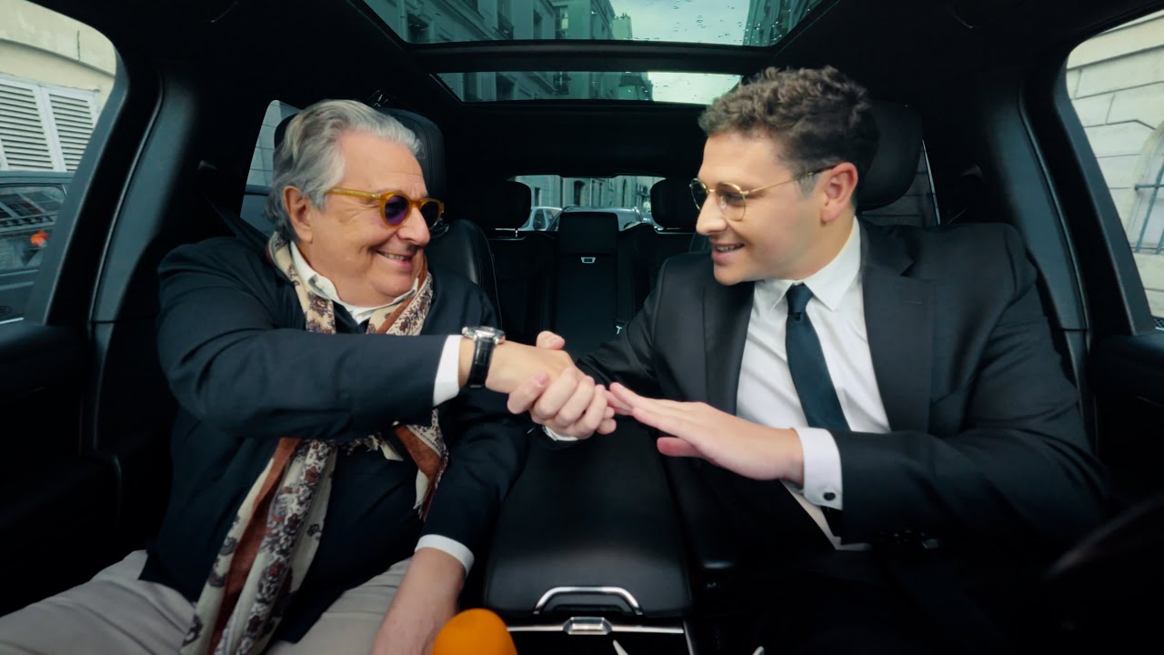 Loris Giuliano & Christian Clavier en balade