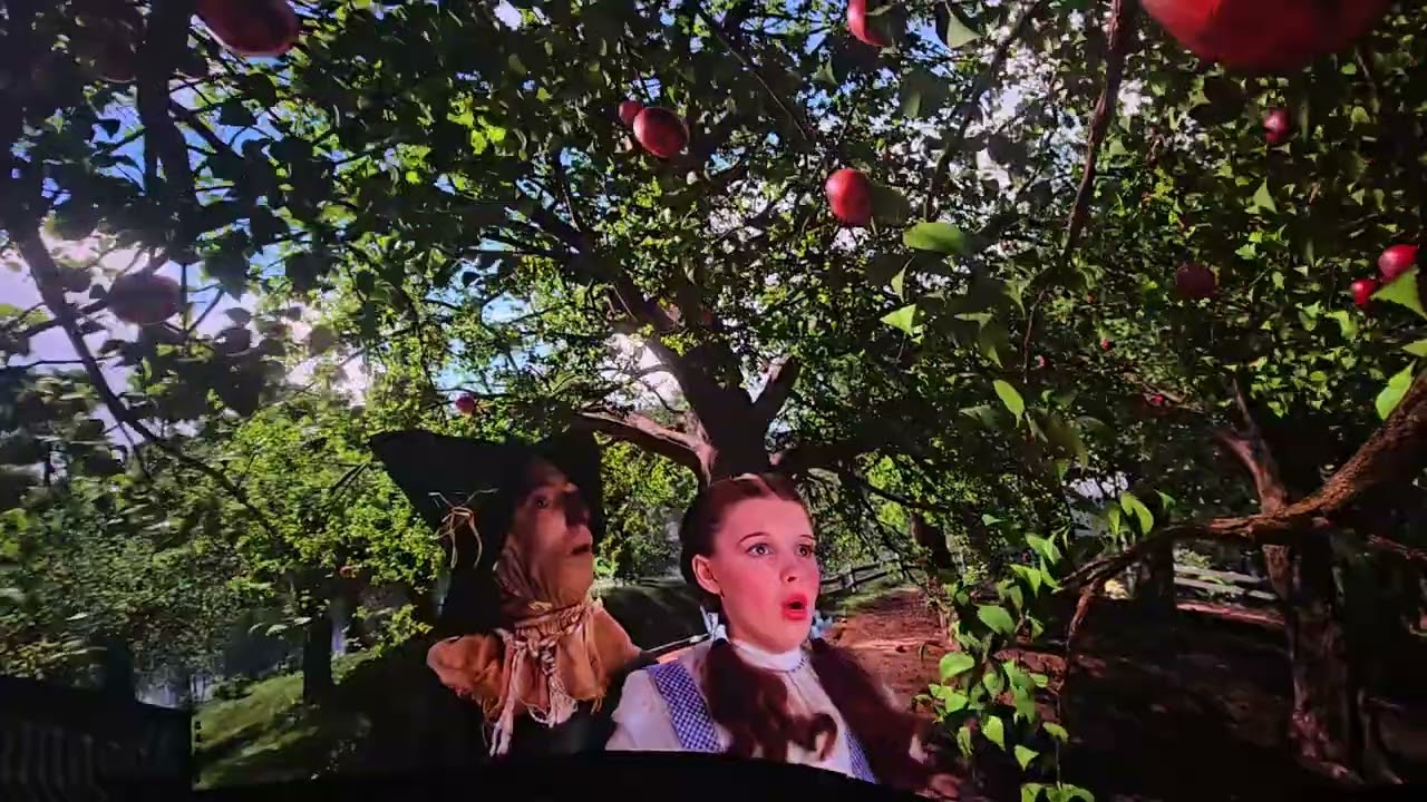 Sphere NEW Wizard of Oz at apple souvenir dropping scene 🍎 be ready to catch one