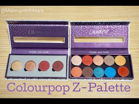 Turn Colourpop's 4 Pan Palette into a Z- Palette!!! Video