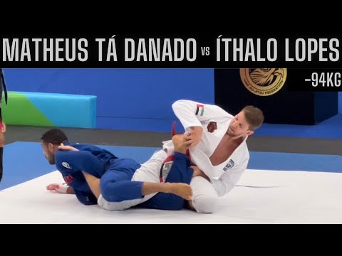 Matheus Felipe Tá Danado vs Íthalo Lopes- AJP Teams Cup Asian Qualifiers 94kg Division.