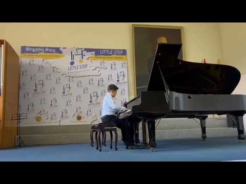 Aram Satyan - Barkarola, Leschhorn - etude 124 /Arno Hakobyan 11years/  #piano #barkarola #etude