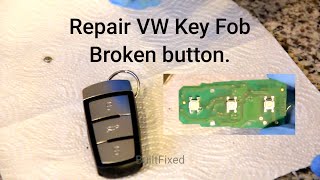 Expensive $600 vw passat key or repair it yourself