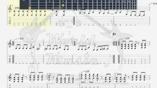 Foo Fighters   Burn Away GUITAR TAB