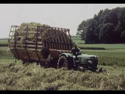 Fendt Werbefilm 60er Jahre (Teil 6) Farmer 2 Ladewagen/Presse