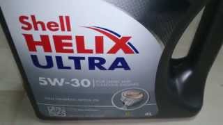 Shell Helix Ultra ECT 5W-30 4 л - відео 1