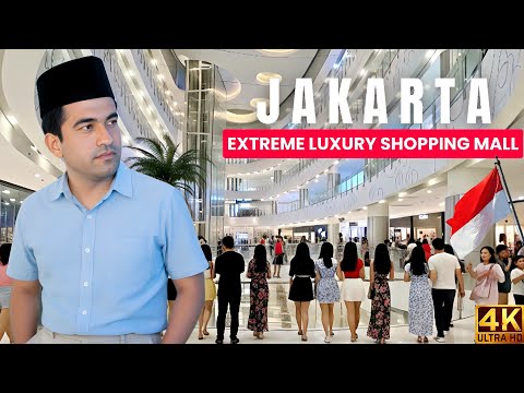Jakarta Central Park Mall  🇮🇩 - 4K ❗Extreme Luxury and Modern Jakarta, Indonesia