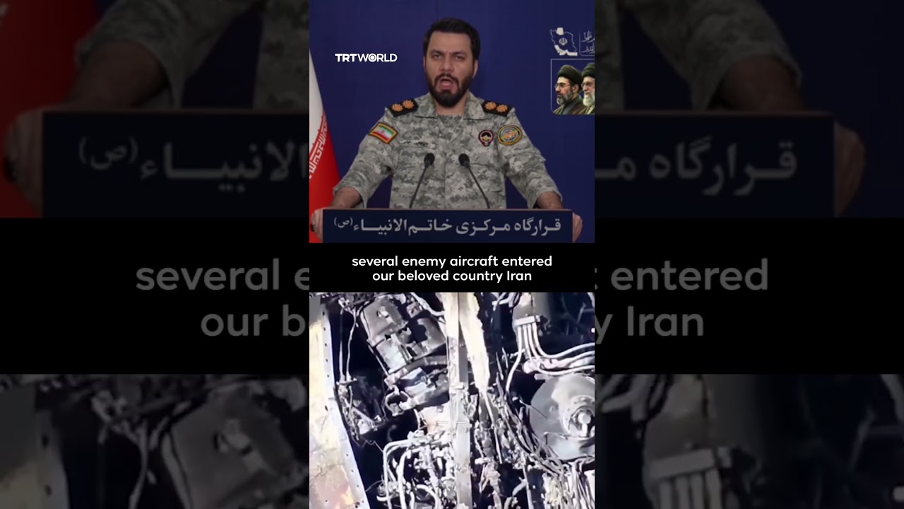 Video | Aerial footage shows charred wreckage of US rescue aircraft in Iran