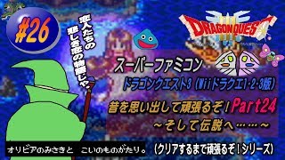 【SFC･ドラゴンクエスト3（Wii ドラクエ1･2･3版）】実況 #26 昔を思い出して頑張るぞ！～そして伝説へ……～【Part24】