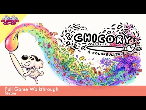 Chicory: A Colorful Tale | Full Game Walkthrough (No Commentary) | 2 Player Co-op | Steam