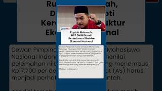 Rupiah Melemah terhadap Dolar AS, DPP GMNI Kritik Ketahanan Ekonomi Nasional
