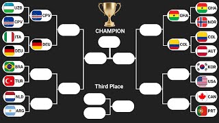Stickman Soccer 2014 | Round of 16 | 16 Countries Battle for Glory — Part 2