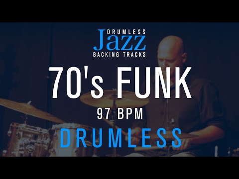 70's Funk Drumless Backing Track | 97 Bpm