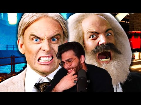 Hasanabi reacts to Henry Ford vs  Karl Marx | Epic Rap Battles of History