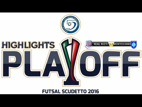 REAL RIETI vs MONTESILVANO  - PLAY OFF SCUDETTO  GARA 2