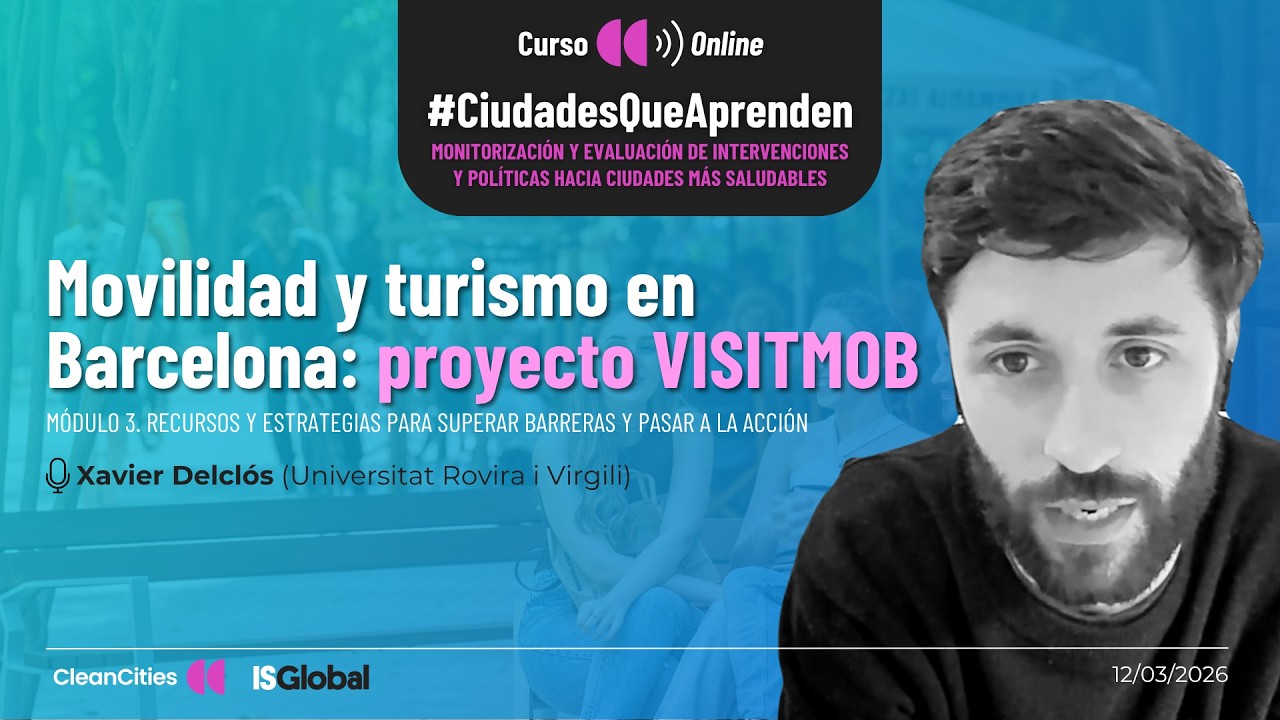 Movilidad y turismo en Barcelona: proyecto VISITMOB | #CiudadesQueAprenden 17