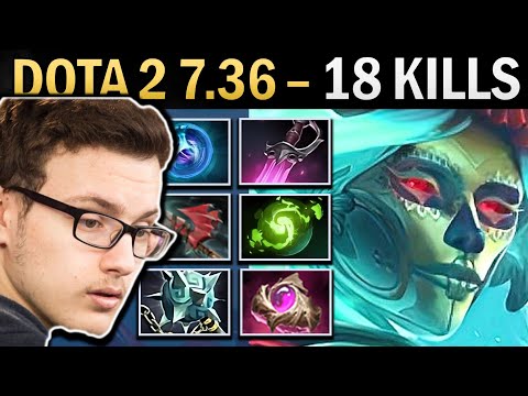 Muerta Gameplay Miracle with Linkens and 18 Kills - Dota 2 7.37