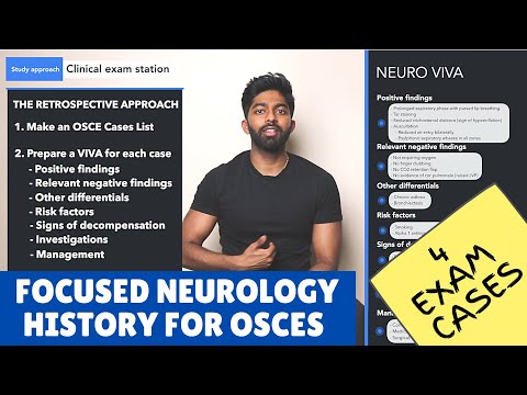 OSCE History Taking - FOCUSED NEURO HISTORY