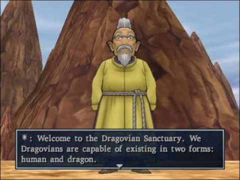 211 Dragon Quest 8 Cutscene - Meeting Chen Mui Outside the Dragovian Sanctuary