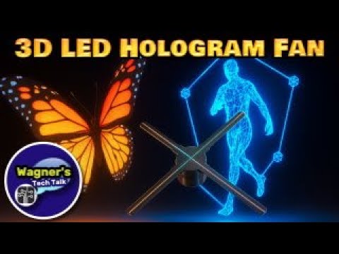 $139 3D LED Hologram Fan – Worth the Hype or Overrated?