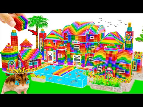 How To Make Survivor Miniature Castle for Princess Elsa And Aquarium Underground