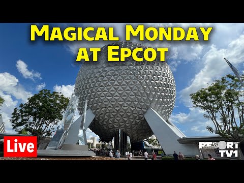 🔴Live: Magical Monday at Epcot - Rides, Shopping & More - Walt Disney World Live Stream