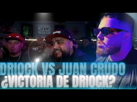 DRIOCK VS JUAN CRUDO REACCION// VELORIO LIGA DE BATALLAS.  🔥🔥