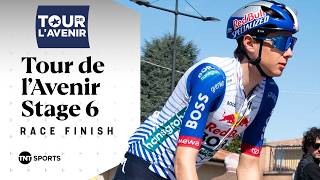 WHAT. A. WIN. 🤩 | 2026 Men's Tour de l'Avenir Stage 6 Final KM's | TNT Sports Cycling