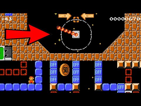 Super Mario Maker 2 🔧 The ON OFF Timer 🔧 Z area