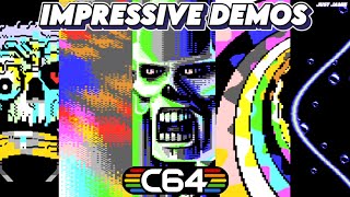 Top 10 Best C64 Demos (Time Stamps/Links) ‎#commodore64 #c64 #c64games