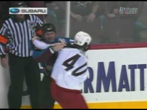 Jared Boll vs Cody McLeod Oct 30, 2008