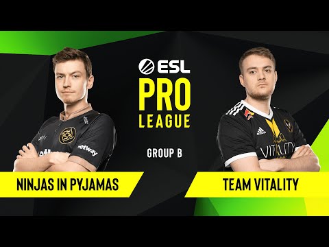 CS:GO - Ninjas in Pyjamas vs. Team Vitality [Overpass] Map 1 - Group B - ESL EU Pro League Season 10