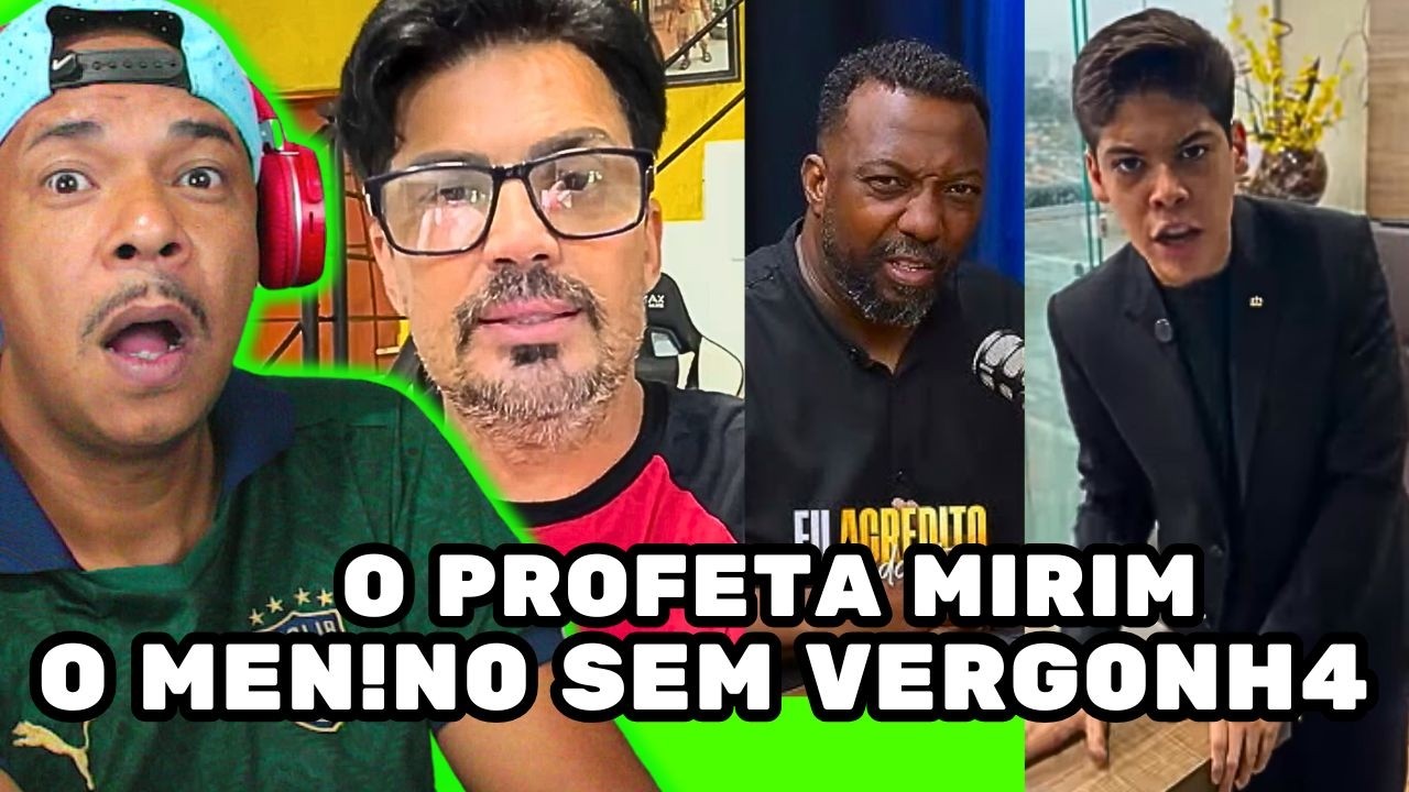 O PROFETA QUER CALAR TODOS QUE DESCORDAM DELE . É O QUE ME PARECE