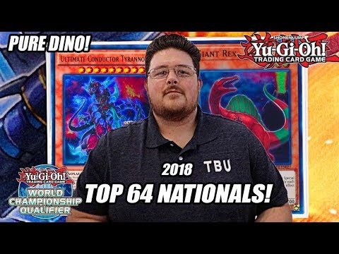 Yu-Gi-Oh! BEST! TOP 64 NAWCQ PURE DINOSAUR DECK PROFILE! Ft. Ryan Gaskins (YuGiOh Nationals 2018)