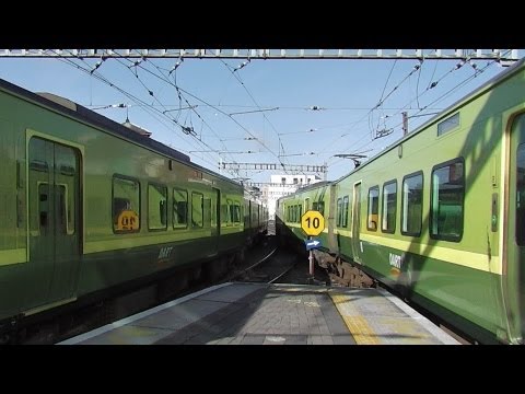 Two 8520 Class Dart Trains - Connolly Station, Dublin