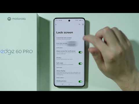 How to Toggle Changing Wallpapers in Lock Screen on Motorola Edge 60 Pro (Live Lock Screen)