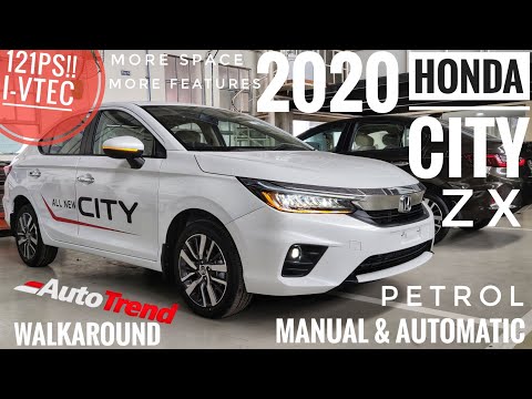 2020 Honda City Automatic and Manual - Most Detailed Walkaround Review !!