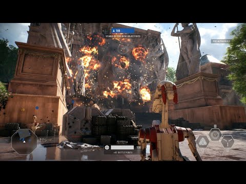 Star Wars Battlefront 2 Galactic Assault Gameplay Naboo No Commentary
