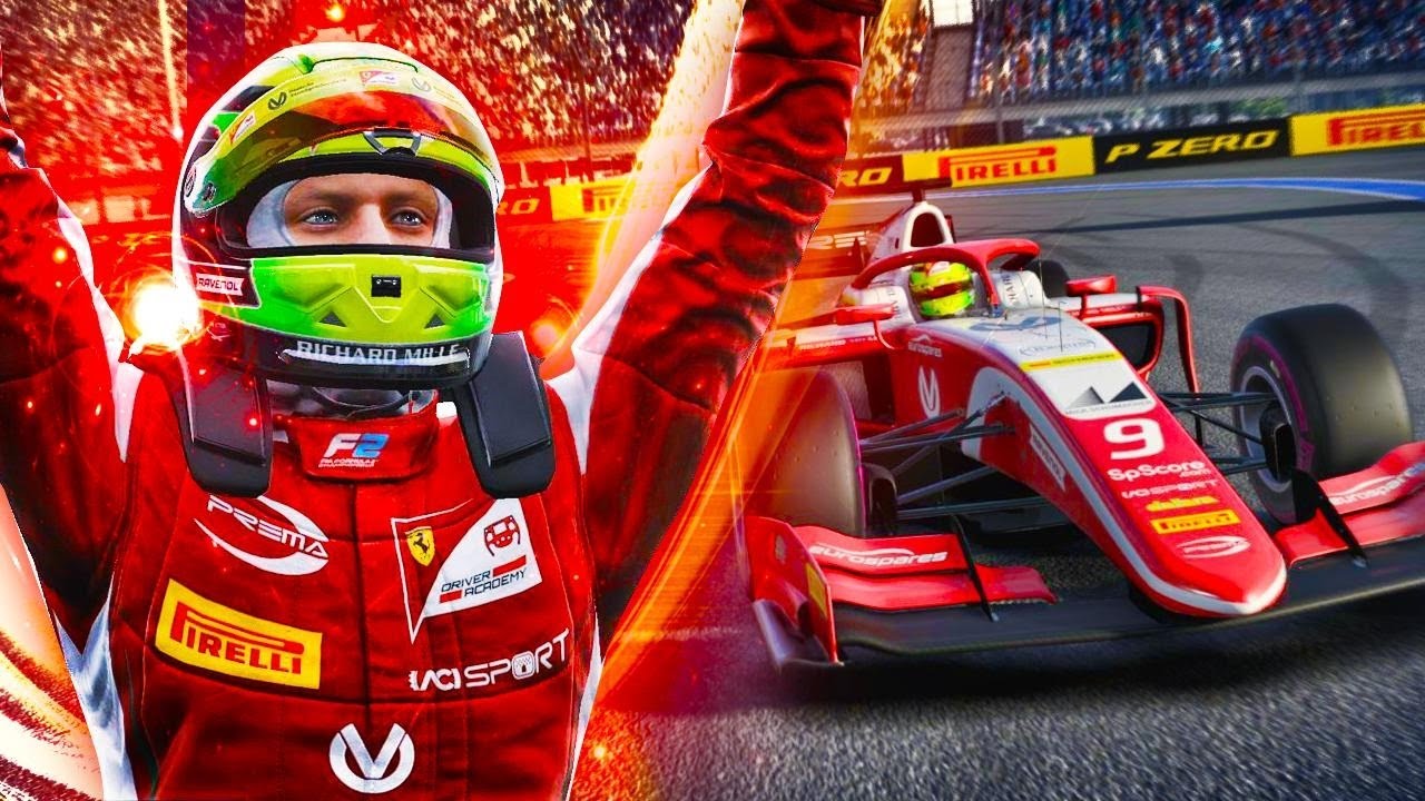 NEW F2 2019 GAMEPLAY - Mick Schumacher
