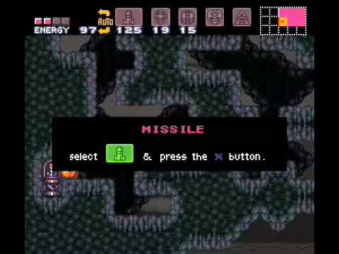 Super Metroid Speed Run - 100% - (Frame Skipped + Remade Music)